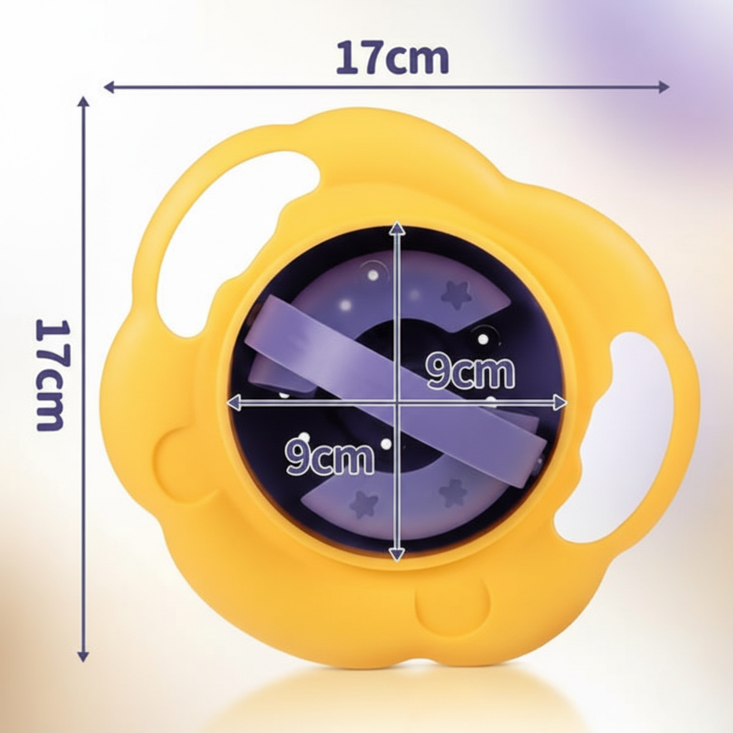 360° Baby Gyro Bowl – Spill-Proof No-Mess Feeding Bowl for Toddlers